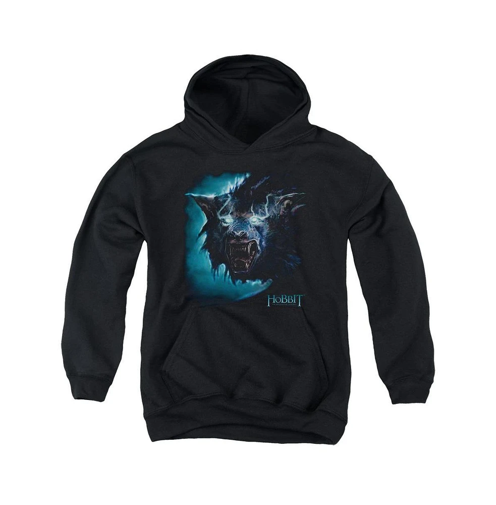 The Hobbit Boys Youth Warg Pull Over Hoodie / Hooded Sweatshirt