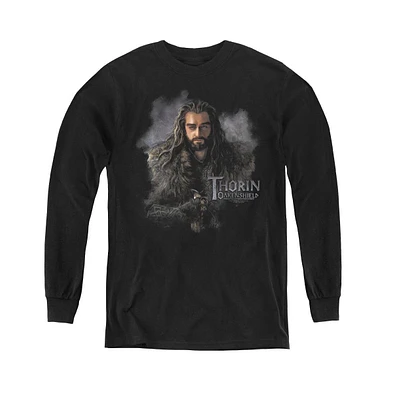 The Hobbit Boys Youth Thorin Oakenshield Long Sleeve Sweatshirts