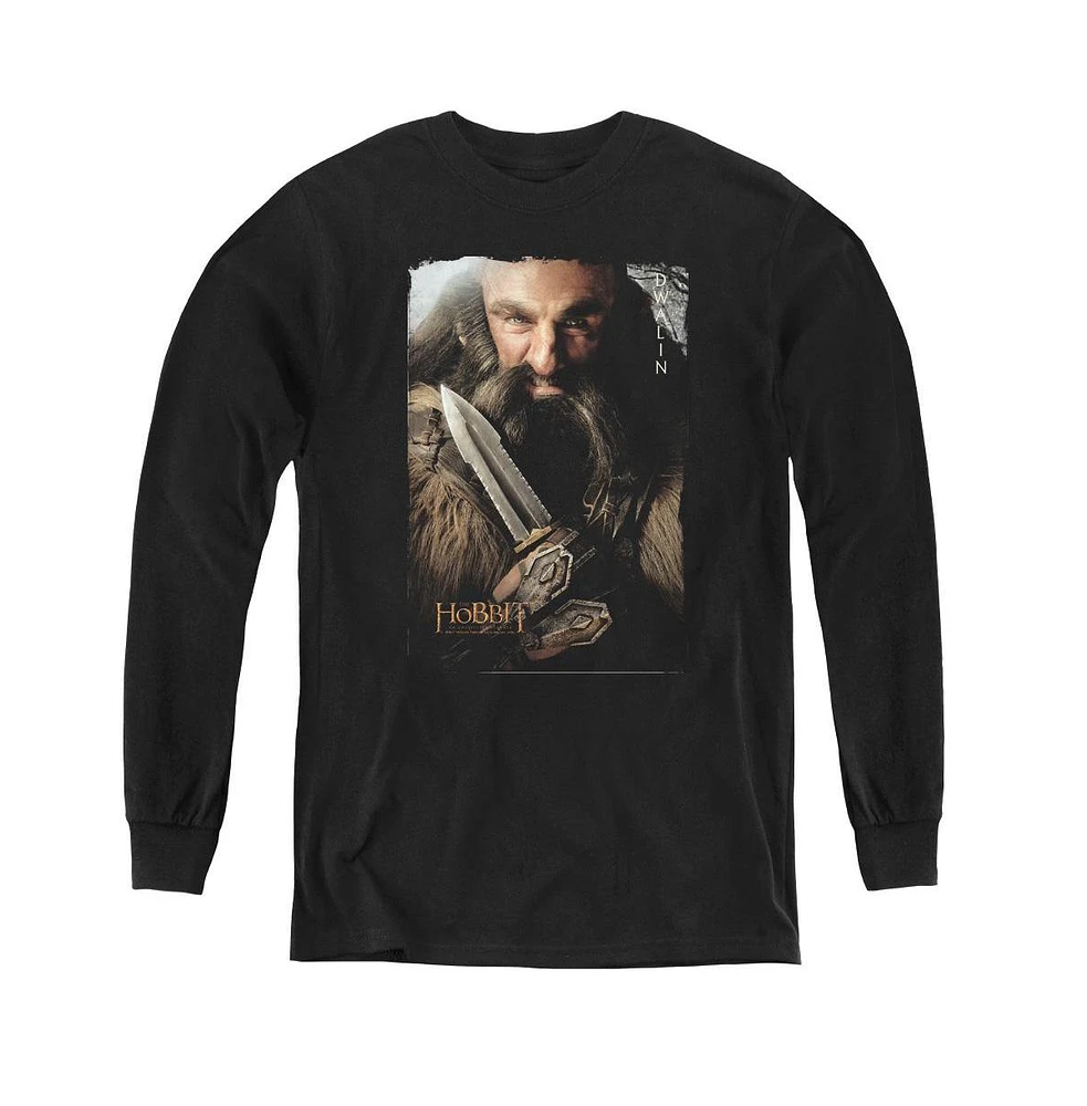 The Hobbit Boys Youth Dwalin Long Sleeve Sweatshirts