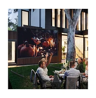 Yescom 100" Portable Detachable Projector Screen with Stand Movie Projection 16:9 Hd 1.1 Gain