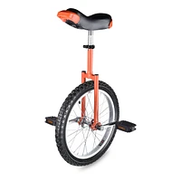 Yescom 18 In Wheel Outdoor Unicycle Skid-proof Tire Fitness Bicycle Balance Training for Adults Teenagers Kids