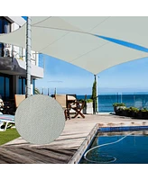 10x13 Ft 97% Uv Block Rectangle Sun Shade Sail Top Canopy Outdoor Yard 2 Pack