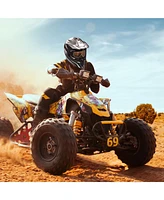 Ahr Offroad Full Face Motorcycle Helmet Motocross Dirt Bike Atv Dot Approved L
