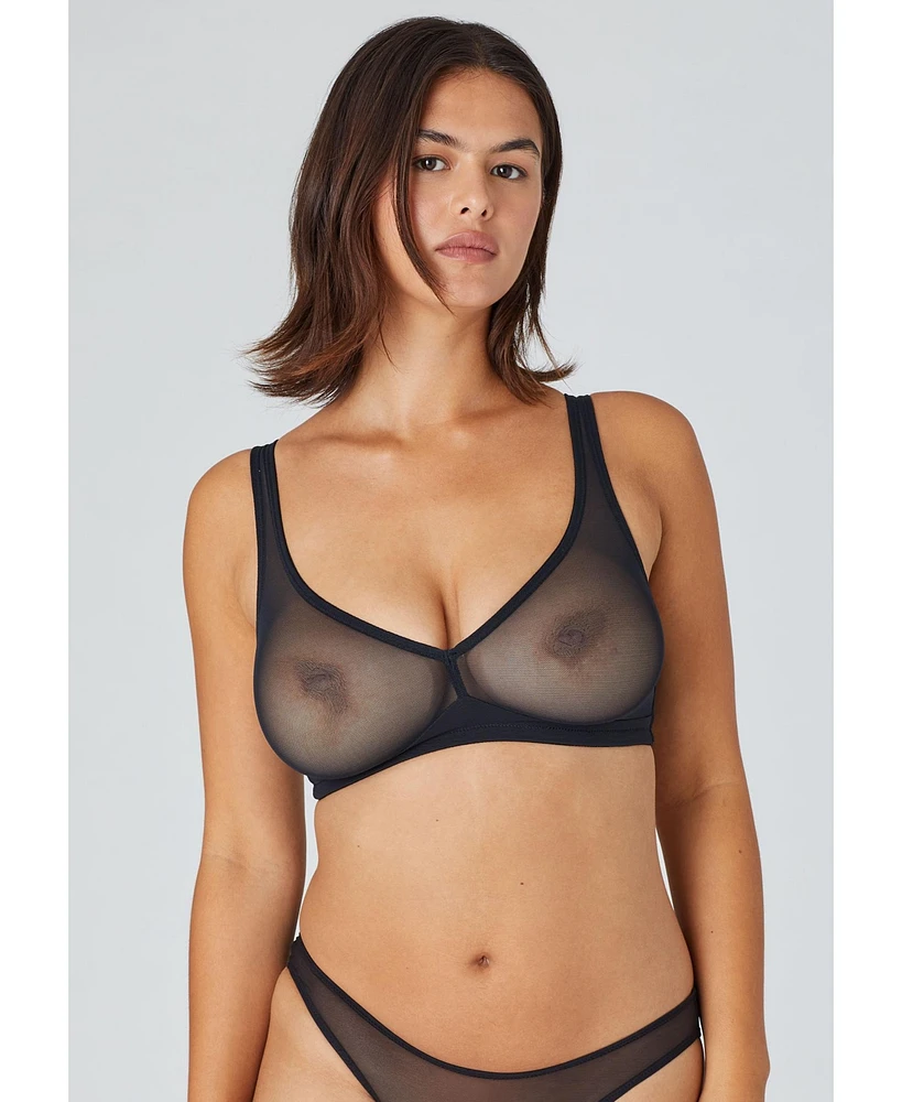 Cuup Women's The Wireless Plunge - Mesh