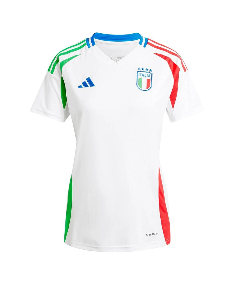 Adidas Women's White Italy National Team 2024 Away Replica Jersey