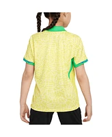 Nike Preschool Yellow Brazil National Team 2024 Home Replica Stadium Jersey