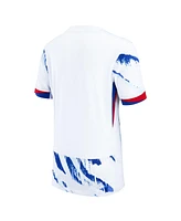 Nike Big Boys and Girls White Norway National Team 2024 Away Replica Blank Jersey