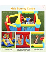 Inolait Inflatable Bounce Slide Jumping Castle Without Blower