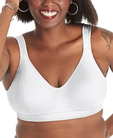 Playtex 18 Hour Ultimate Lift Cotton Wireless Bra US474C, Online Only