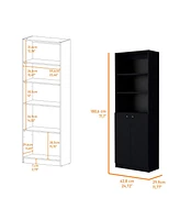 Fm Furniture Sutton 2-Door Bookcase