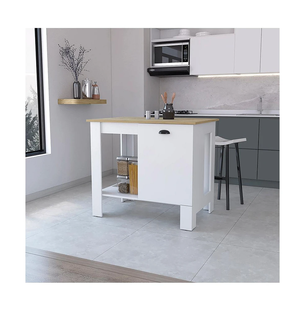 Fm Furniture Lander Kitchen Island