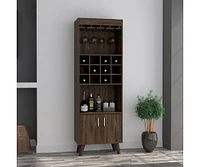 Fm Furniture Edessa Bar Cabinet