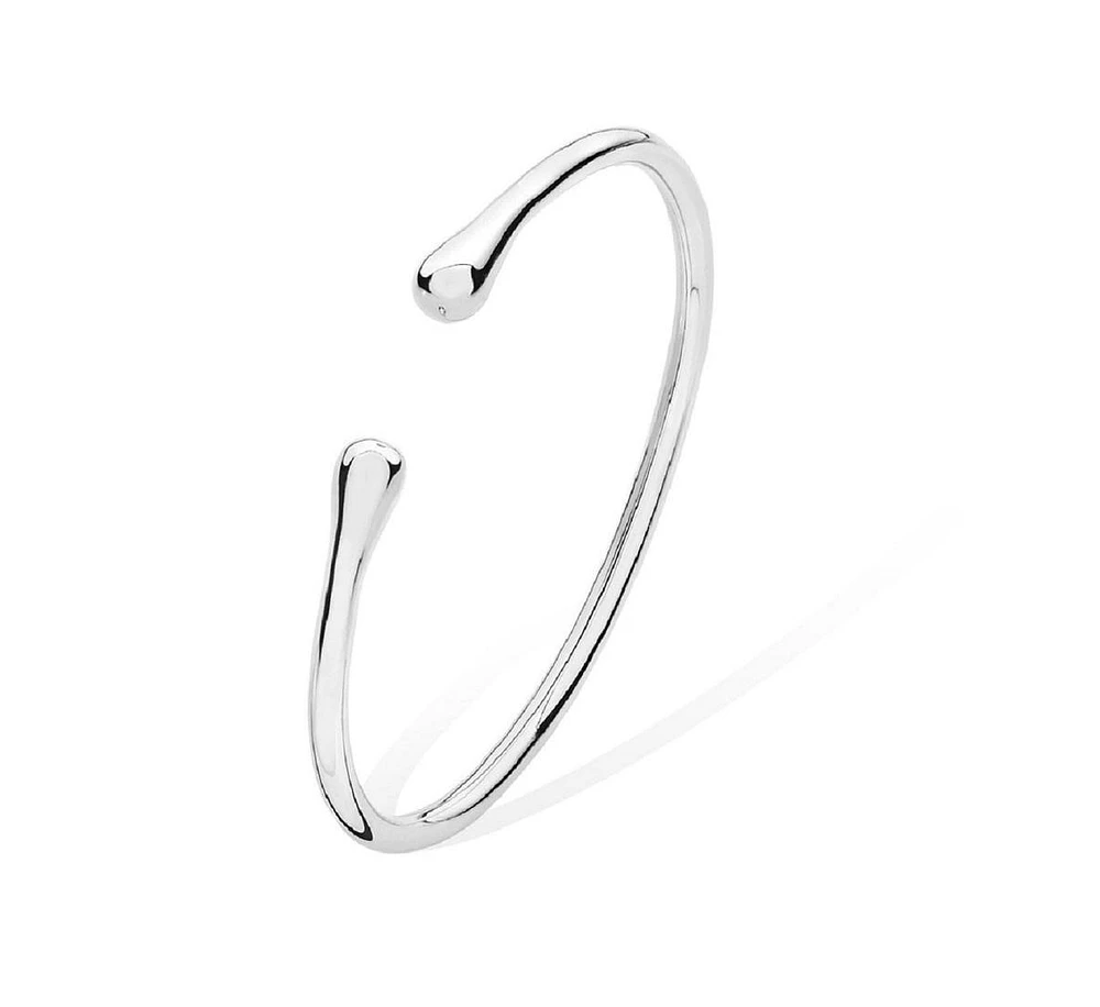 Lucy Quartermaine Twist Drop Bangle