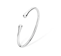 Lucy Quartermaine Twist Drop Bangle