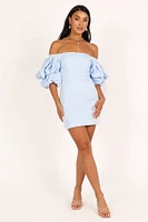 Fern Puff Sleeve Mini Women's Dress