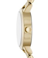 Dkny Women's Soho Three-Hand -Tone Stainless Steel Watch 28mm