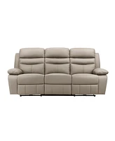 Homelegance White Label Rittman 87" Power Double Reclining Sofa