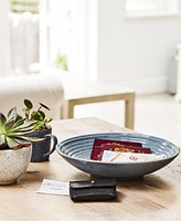 Denby Studio Grey Ridged Bowl