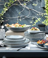 Denby Studio Grey 4 Piece Small Coupe Plate Set