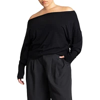 Eloquii Women's Slouchy Sweater