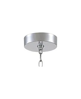 Vienna Full Spectrum Villette Chrome Pendant Chandelier Lighting 15 3/4" Wide Modern Crystal Cascade Led 5-Light Fixture Dining Room House Foyer Entry