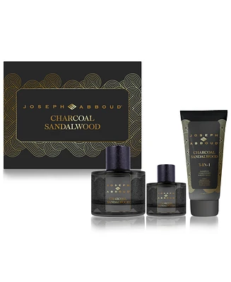 Joseph Abboud Men's 3-Pc. Charcoal Sandalwood Eau de Parfum Gift Set