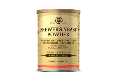 Solgar Brewer's Yeast Powder, 14 oz