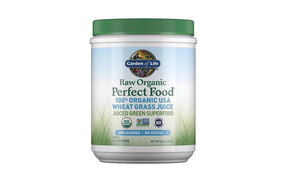Garden of Life Raw Organic Perfect Food Wheat Grass Powder, 8.46 Oz