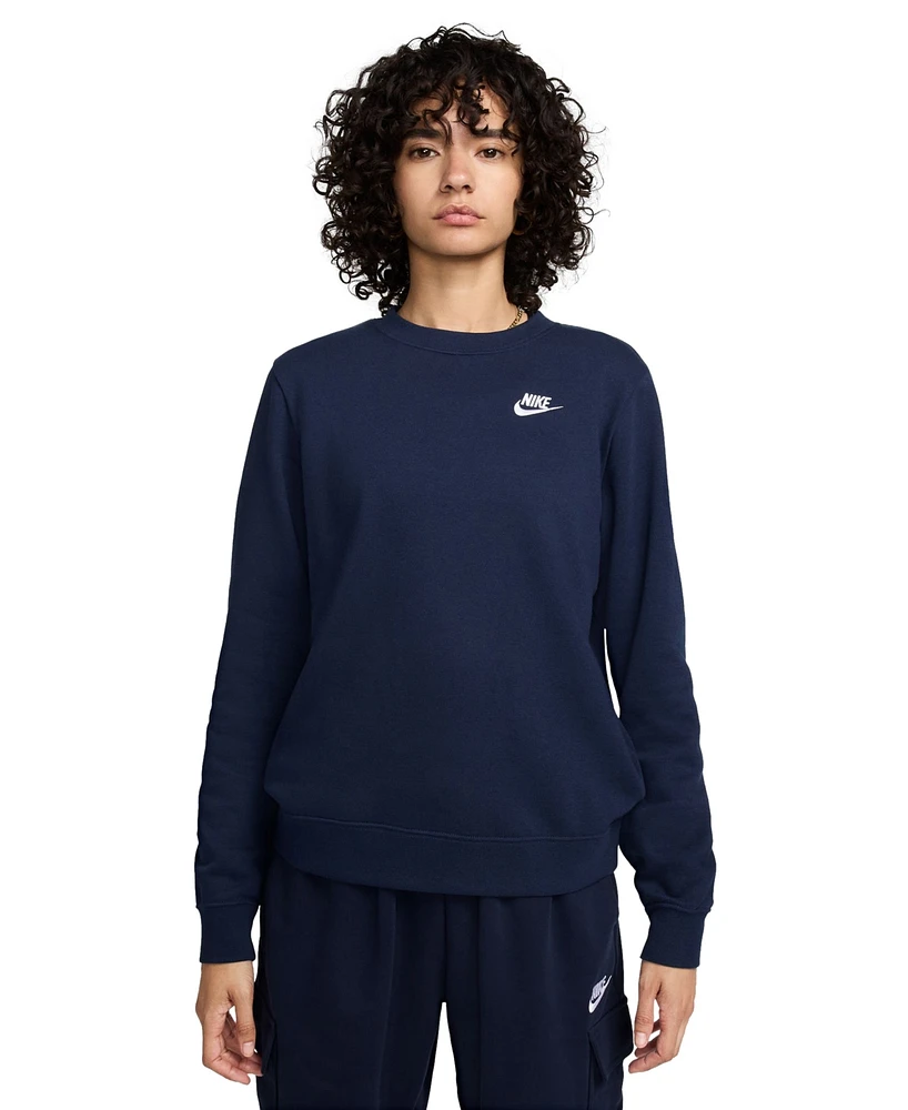 Nike Women's Sportswear Club Fleece Crewneck Sweatshirt