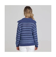 525 Women's Rachel Sailor Open Stitch Pullover