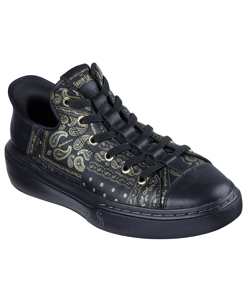 Skechers Men's Premium Leather Slip-ins: Snoop One