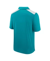 Fanatics Men's Aqua Miami Dolphins Primary Polo