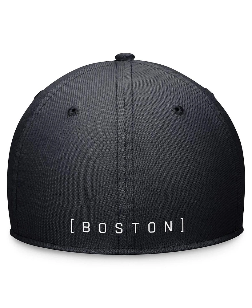 Nike Men's Navy Boston Red Sox Primetime Performance SwooshFlex Hat