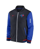 Nike Men's Black Toronto Blue Jays 2024 City Connect Authentic Collection Game Time Full-Zip Bomber Jacket