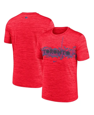 Nike Men's Red Toronto Blue Jays 2024 City Connect Authentic Collection Practice Velocity Performance T-Shirt