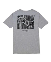 Mitchell & Ness Men's Heather Gray Bruce Lee Celebrating 5 Years T-Shirt