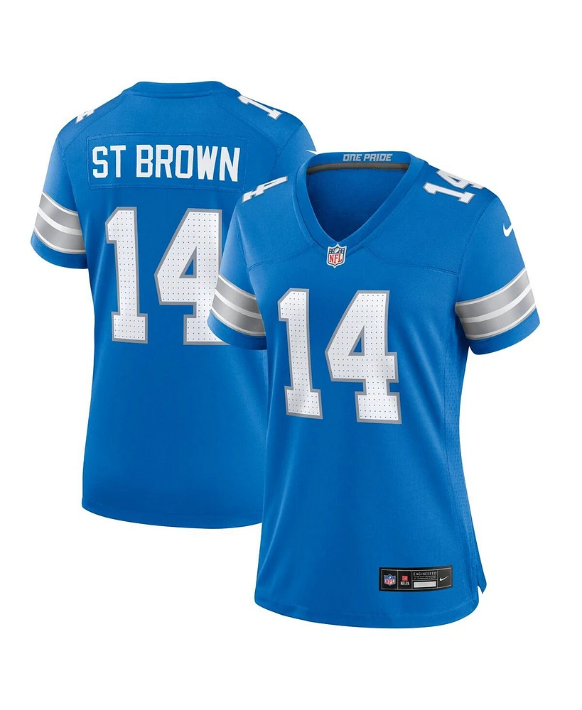 Nike Women's Amon-Ra St. Detroit Lions 2nd Alternate Game Jersey