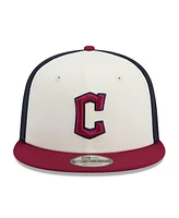 New Era Big Boys and Girls White/Red Cleveland Guardians 2024 City Connect 9FIFTY Snapback Hat