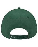 New Era Men's Green Milwaukee Bucks A-Frame 9FORTY Adjustable Hat