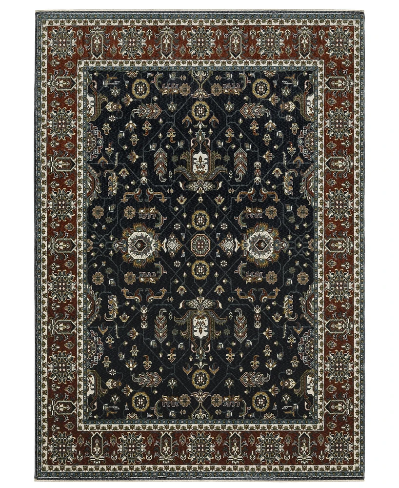 Oriental Weavers Vivian VI05A 2'3x7'6 Runner Area Rug