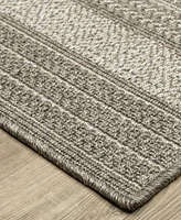 Oriental Weavers Caicos CA06A 1'10x7'6 Runner Area Rug