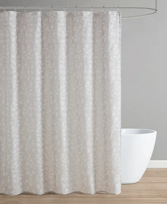 Martha Stewart Jenine Woven Shower Curtain, 72" x