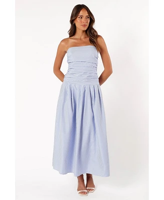 Petal and Pup Women's Avalee Strapless Maxi Dress