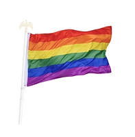 Yescom 3 x 5 Ft. Rainbow Flags Gay Lesbian Pride Peace Banner w/ Metal Grommets Lgbt Symbol Flag