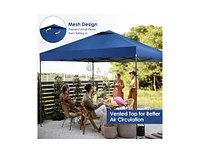 Slickblue 10 x Feet Foldable Outdoor Instant Pop-up Canopy with Carry Bag