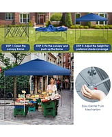 Slickblue 10 x Feet Foldable Outdoor Instant Pop-up Canopy with Carry Bag