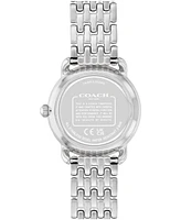 Coach Women's Silver Elliot Stainless Steel Watch 28mm