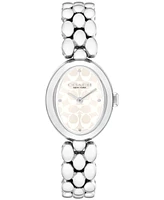 Coach Women's Silver Sammy Stainless Steel Watch 22.5mm