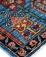 Adorn Hand Woven Rugs Serapi 4'2"x5'7" Area Rug