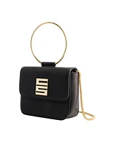 Christian Siriano New York Ring Handle Mini Flap Crossbody